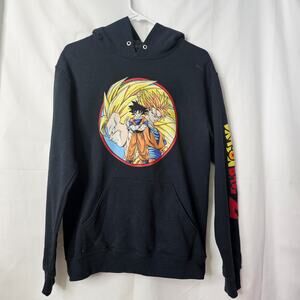 Dragon Ball Z Goku Super Saiyan Hoodie Sweatshirt Men's size Midium